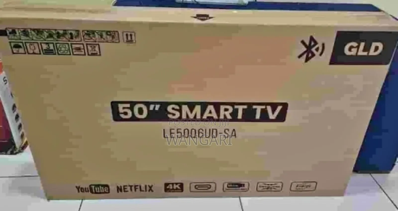 Pre Installed Apps GLD 50 Inch Smart Tv