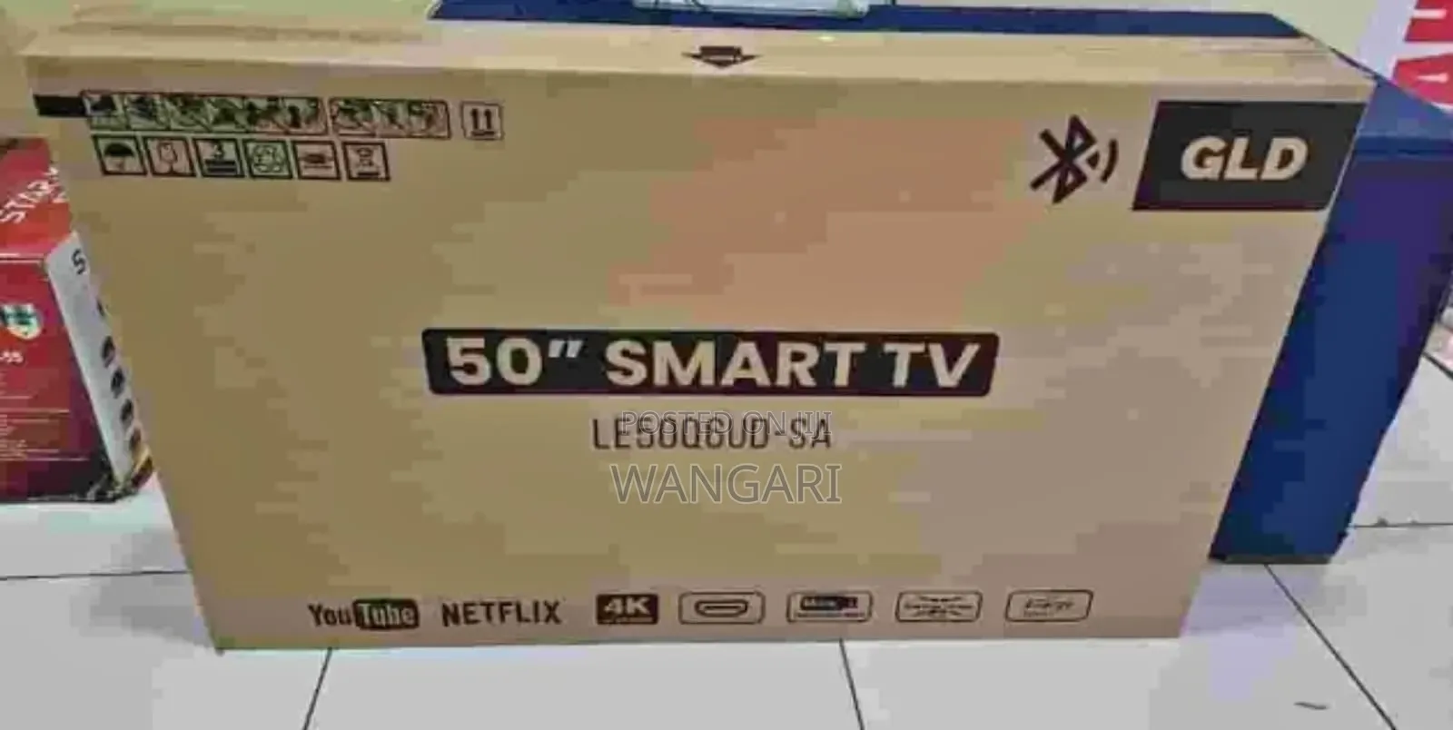 Pre Installed Apps GLD 50 Inch Smart Tv