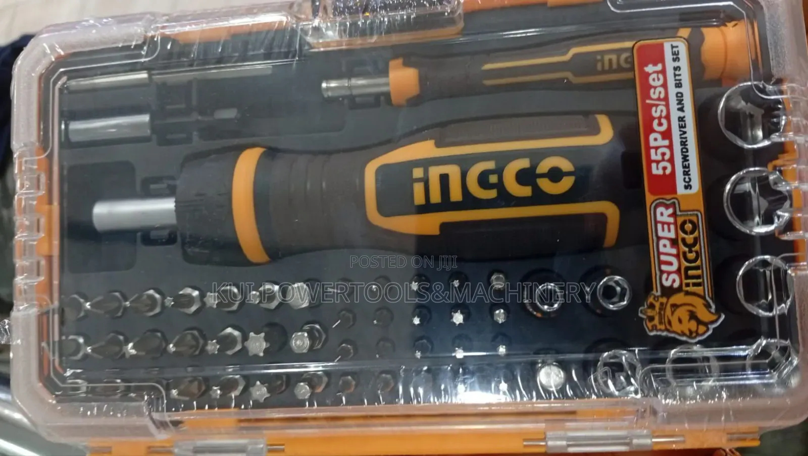 Ingco 55pcs Screwdriver Set/ Screwdriver and Bits
