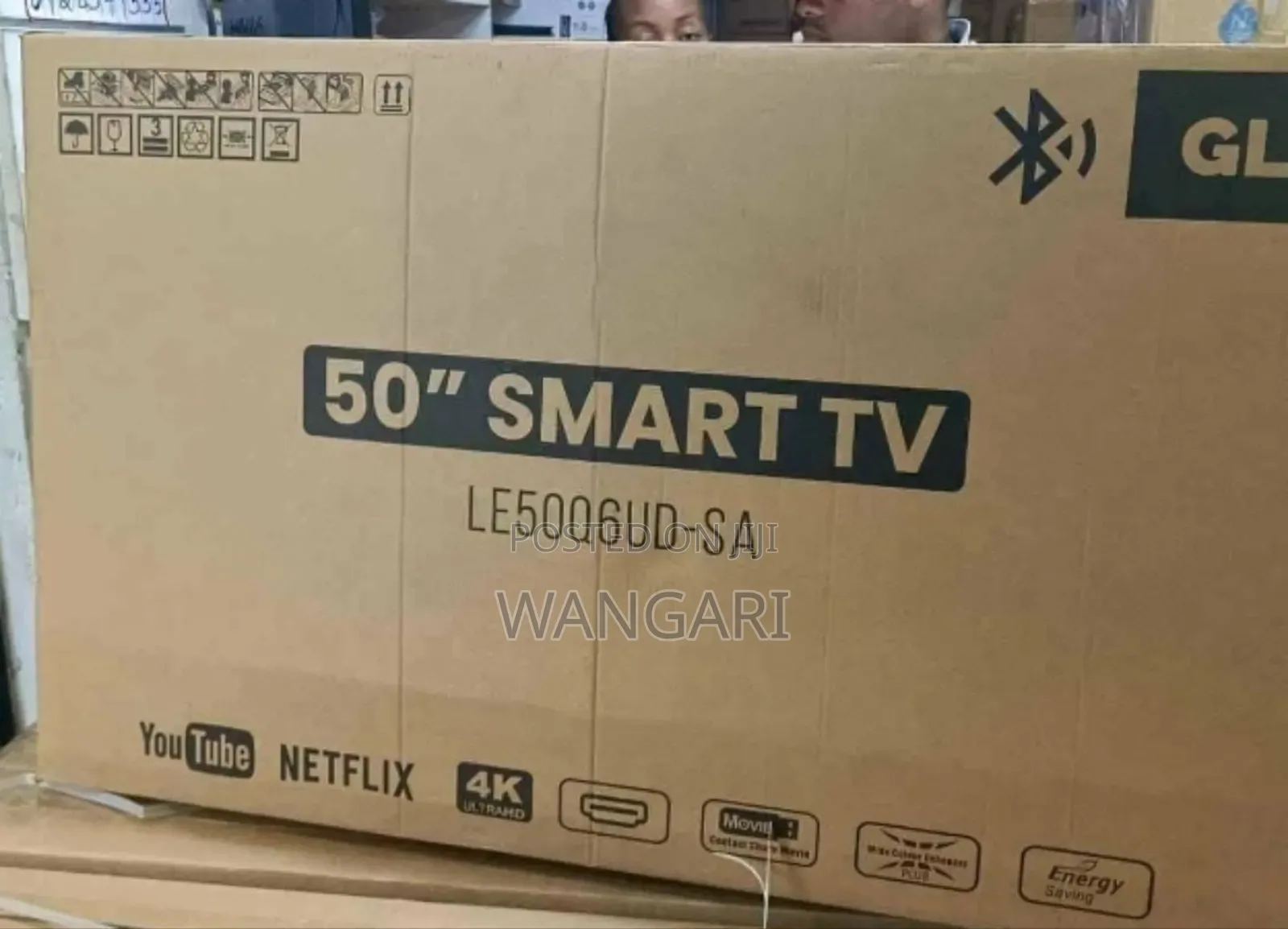Frameless Design GLD 50 Inch Smart Tv