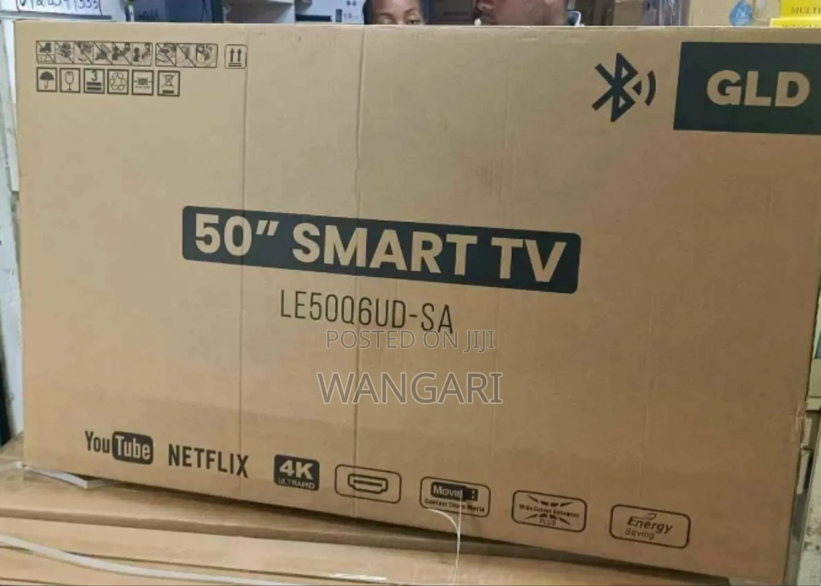 Frameless Design GLD 50 Inch Smart Tv