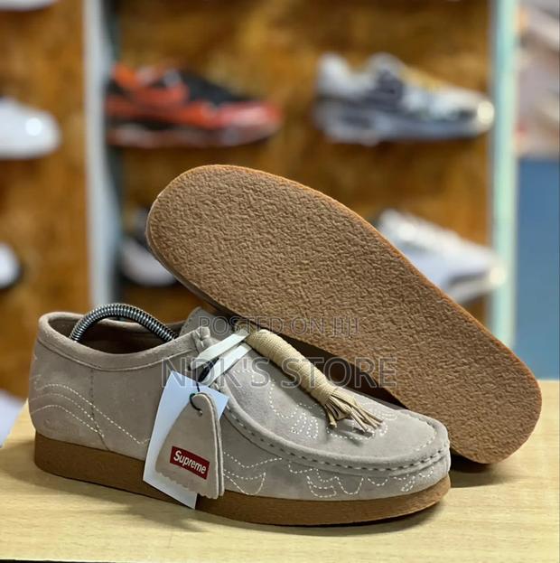 Clarks Originals X Supreme Wallabee
