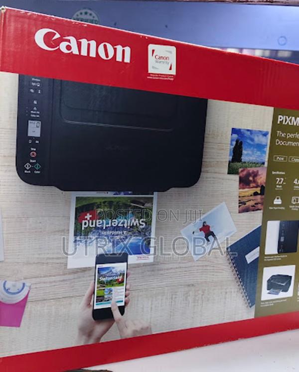 Canon Ts3640 Inkjet Printer Wifi Scan Copy Borderless
