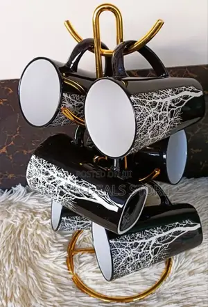*Black Tree Cups/Mugs