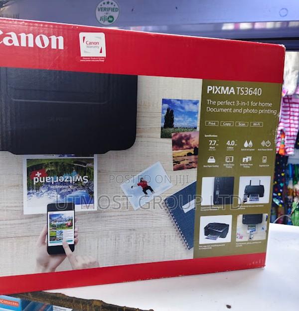 Canon Pixma Ts3640 Compact Printer Scan Copy Wireless - main view