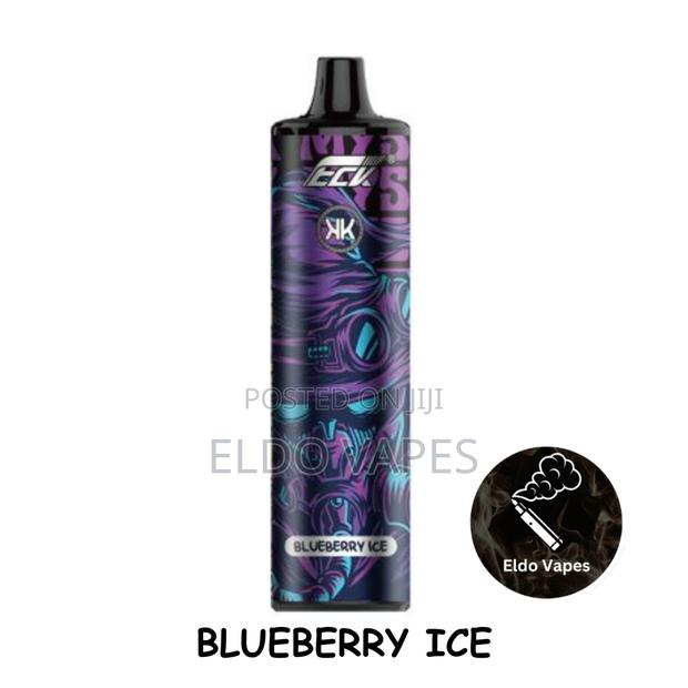 Eck Energy 8000 Puffs Rechargeable Vape - Blueberry Ice