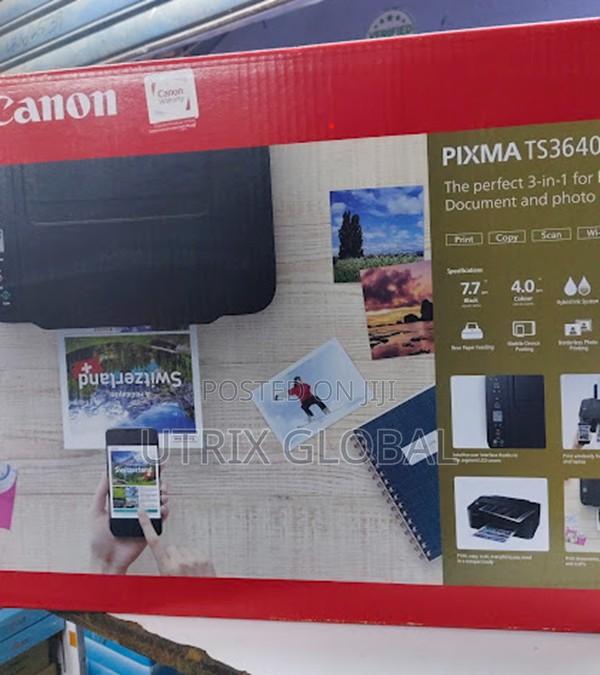 Canon Pixma Ts3640 Compact Printer Scan Copy Wireless