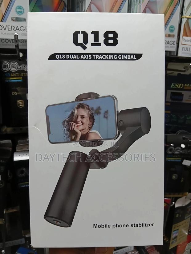 The Q18 Dual-Axis Tracking Gimbal Is a Mobile Phone Stabilizer - thumbnail 3