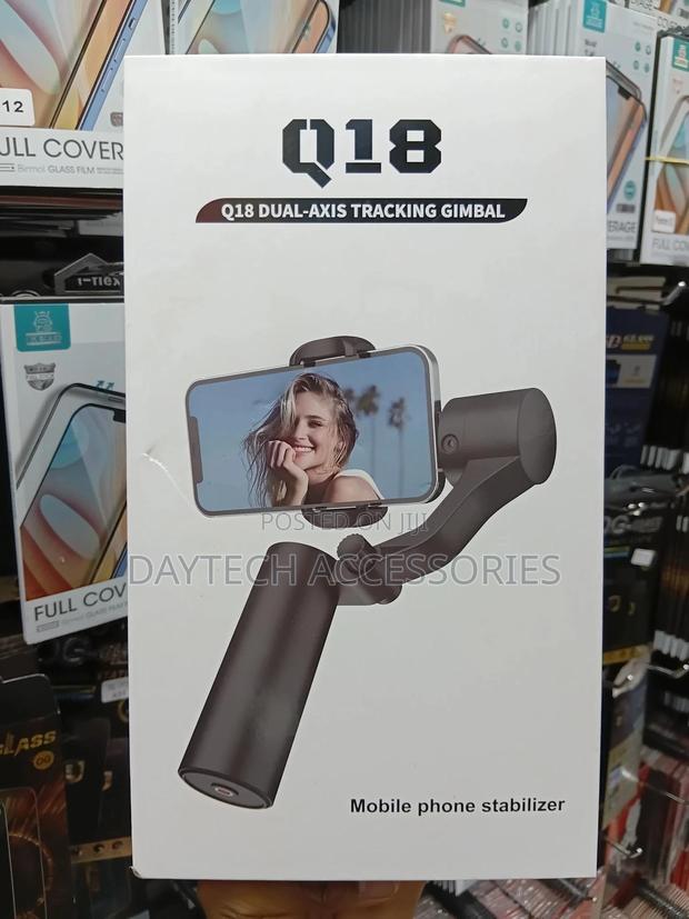 The Q18 Dual-Axis Tracking Gimbal Is a Mobile Phone Stabilizer - thumbnail 2