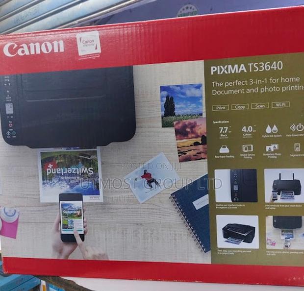 Canon Pixma Ts3640 Wireless Inkjet Printer Home Office