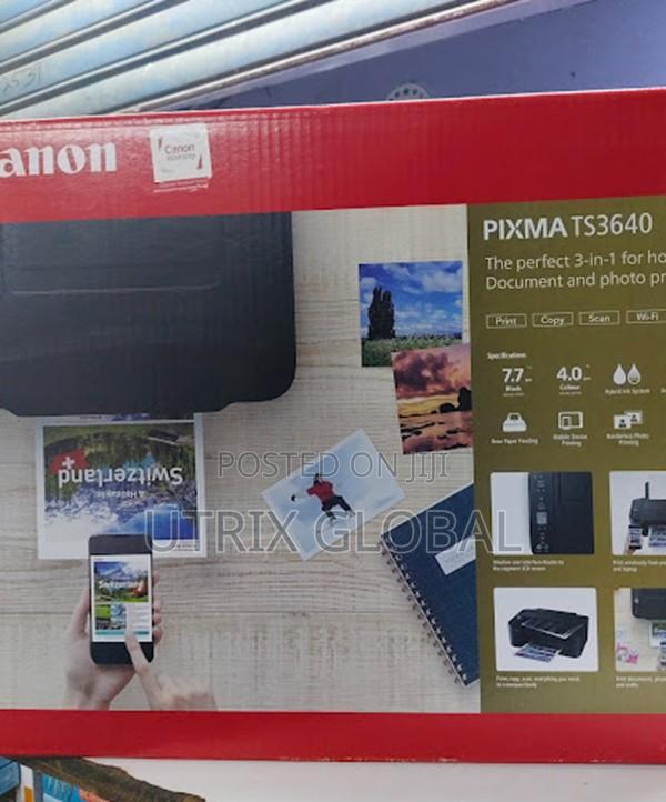 Canon Ts3640 Wifi Printer Mobile Print Scan Copy A4