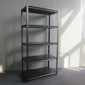 5-tier Metallic Adjustable Shelving Rack
