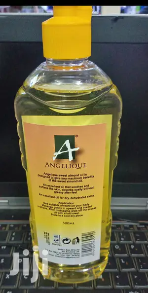 500ml Almond Angelique Massage & Aromatherapy Oil.
