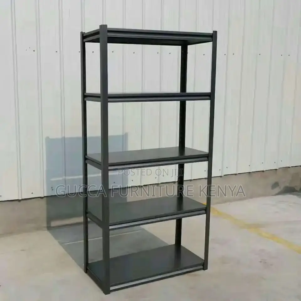 5-tier Metallic Adjustable Shelving Rack