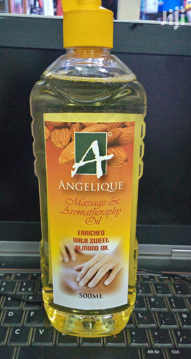 500ml Almond Angelique Massage & Aromatherapy Oil.