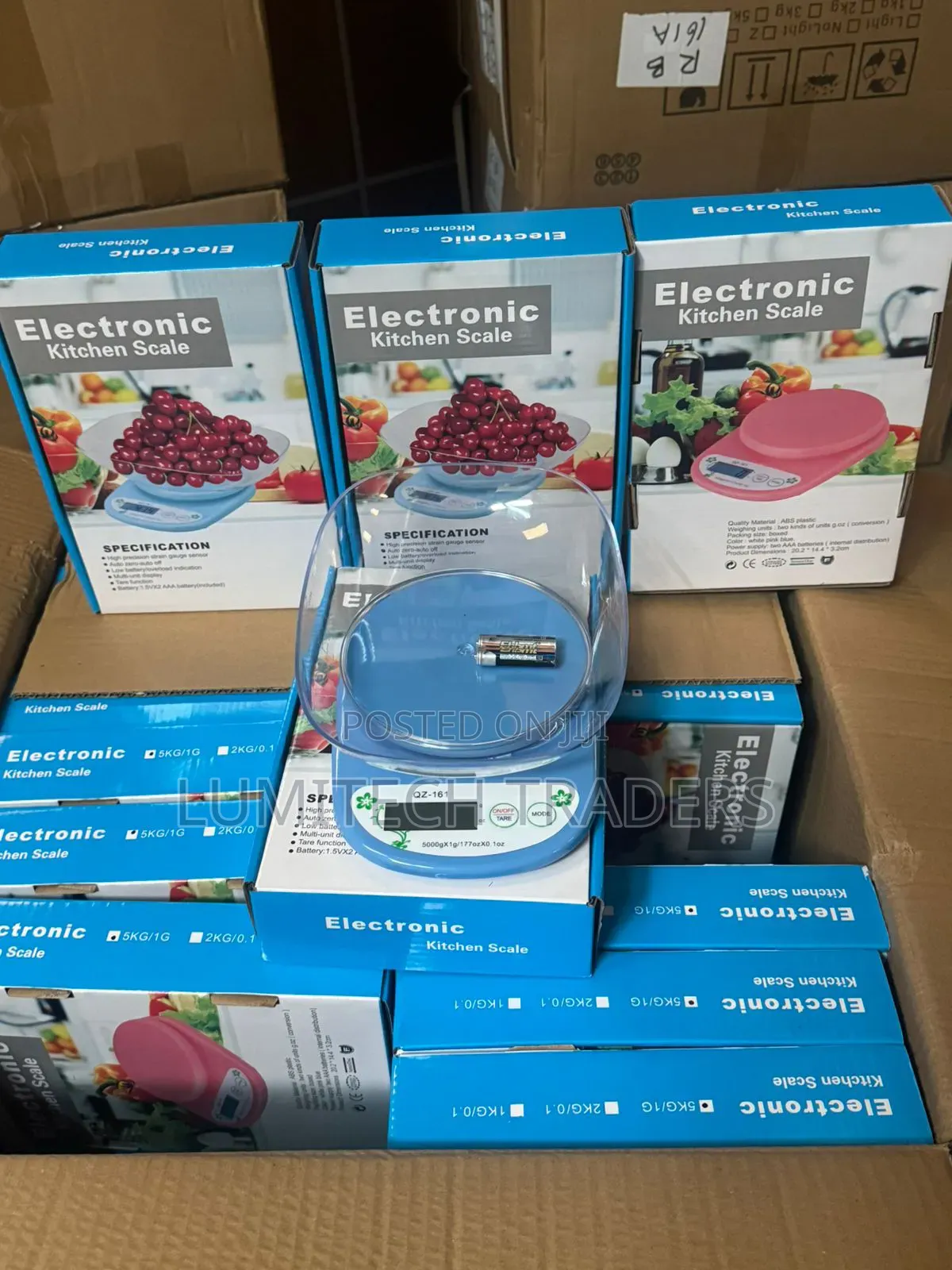 Electronic Kitchen Scale With Bowl
