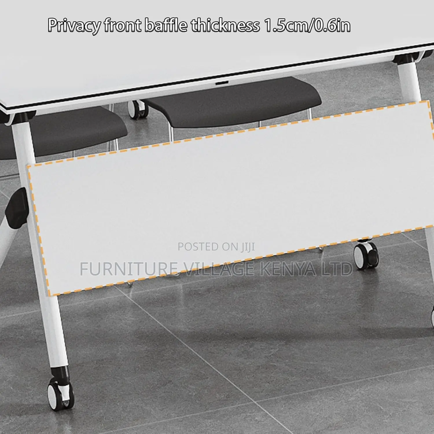 Office Table ; 1.2 Meter Foldable Training Conference Table