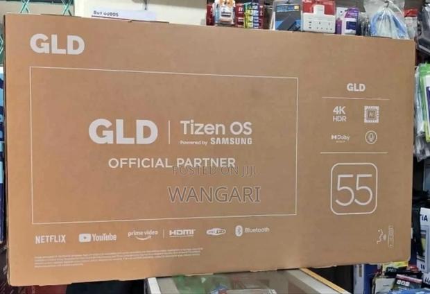 Frameless Design GLD 55 Inch Smart Television