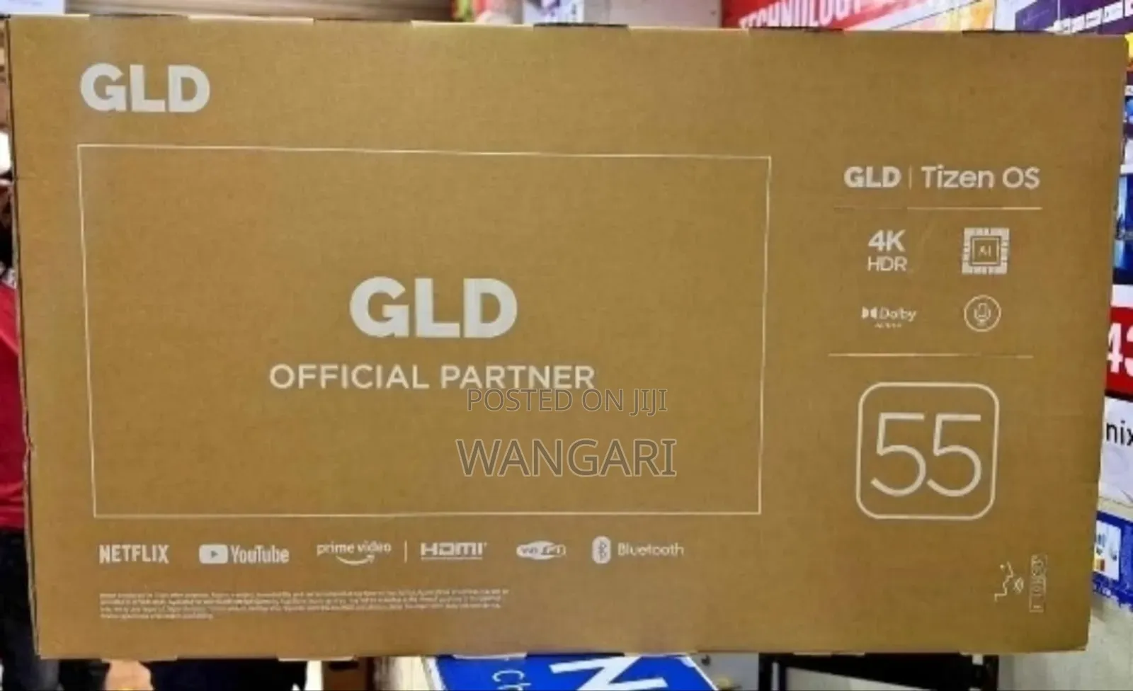 Youtube Netflix GLD 55 Inch Smart Television