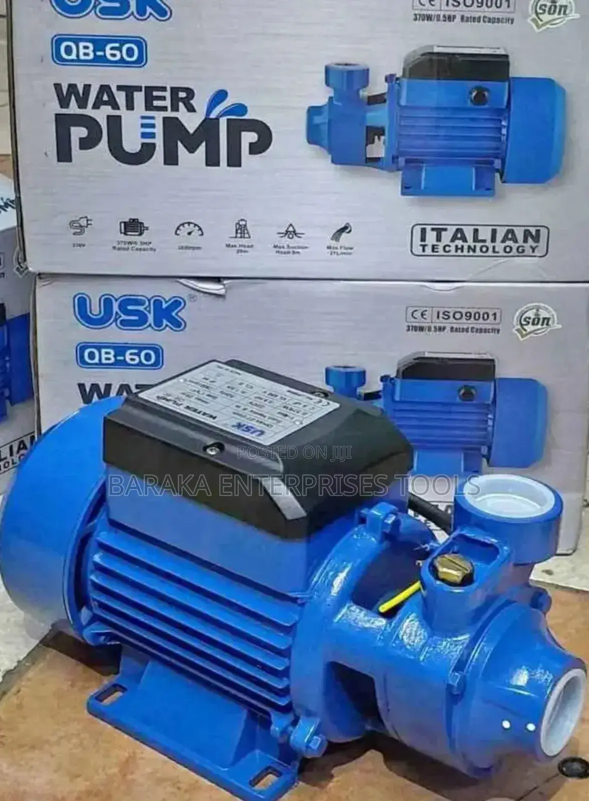 0.5hp Usk Booster Pump-Efficient