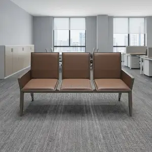 3-link Padded Modern Reception Office Bench