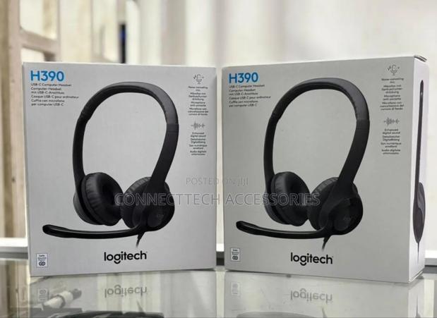 Logitech Usb Headset H390 With Noise Cancelling Mic
