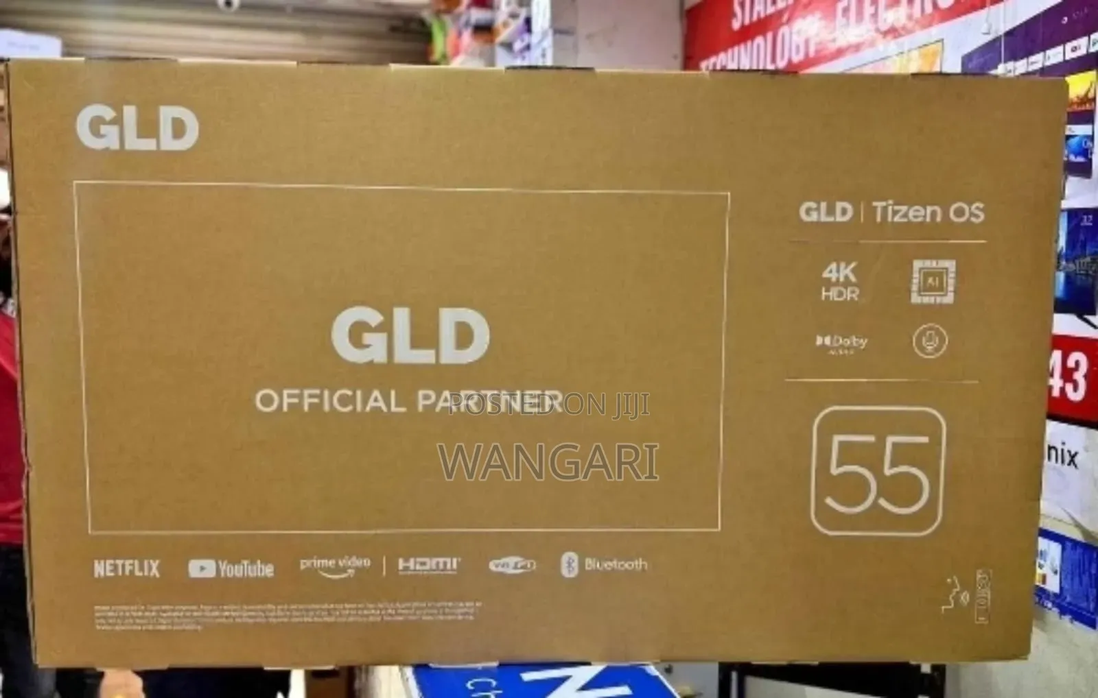 Hdmi Usb GLD 55 Inch Smart Television