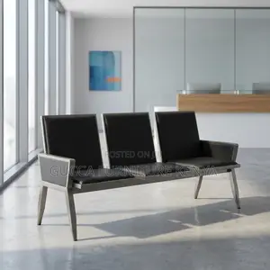 3-link Padded Modern Reception Office Bench