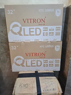 Vitron 32inches Smart Qled Frameless Tv With Bluetooth