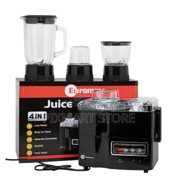 Euromax 4-in-1 Juice Extractor Blender Grinder