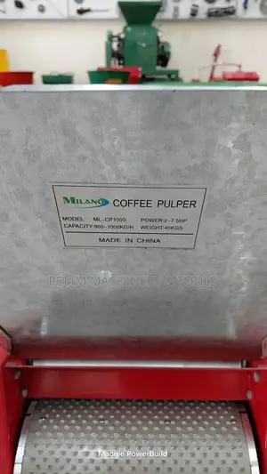 Electric Milano Coffee Pulper Machine 2hp 1000kg/Hr
