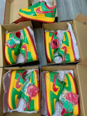 Air Force 1 Lil Yatchy X Concrete Boys(Jamaican Flag Colourway)