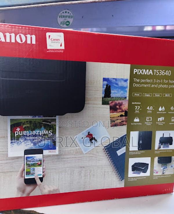 Canon Pixma Ts3640 All In One Wifi Printer Compact