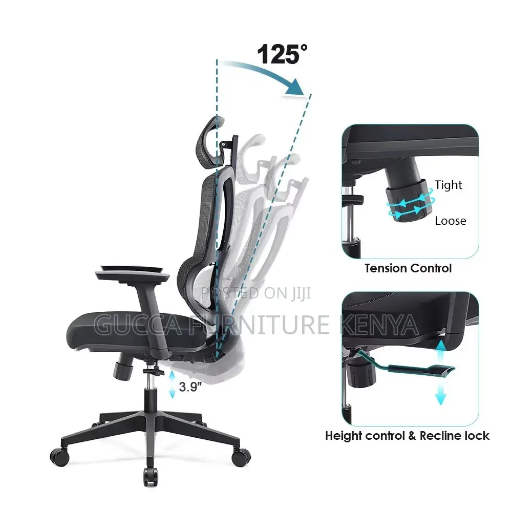 Orthopedic High-back Executive Office Chair
