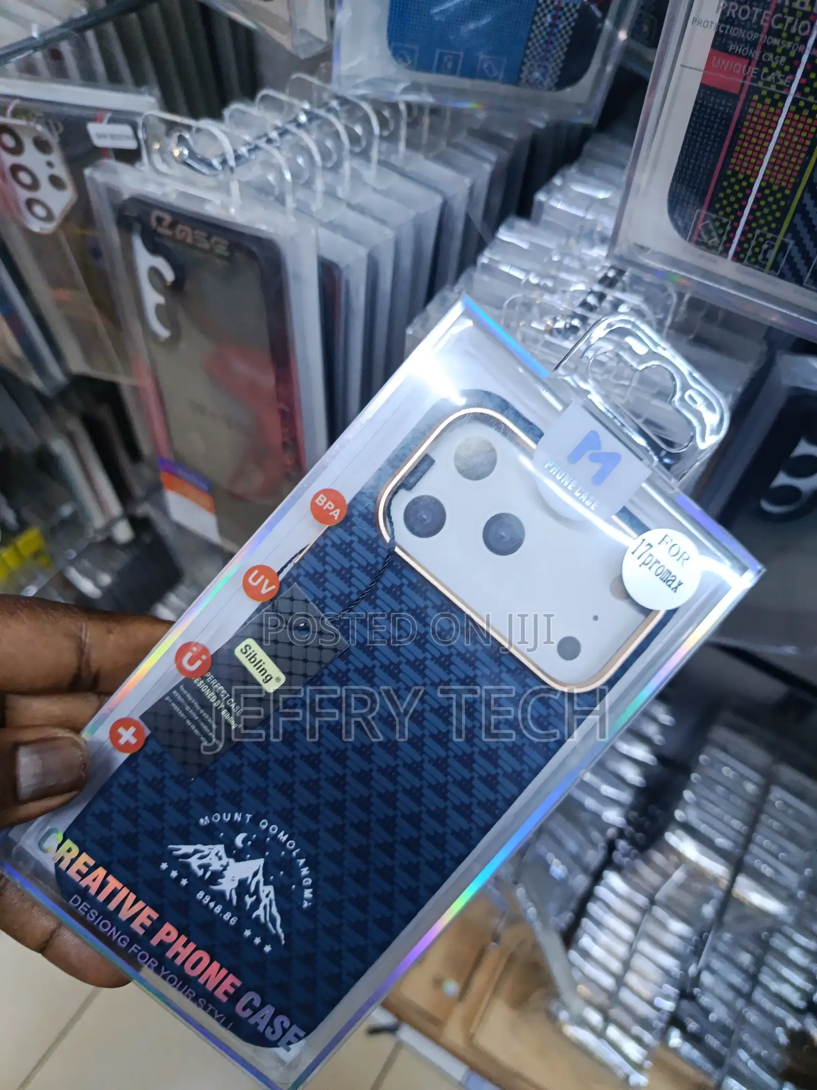 Elefe iPhone 17 Pro Max Carbon Sibling Metal Camera Protection Case