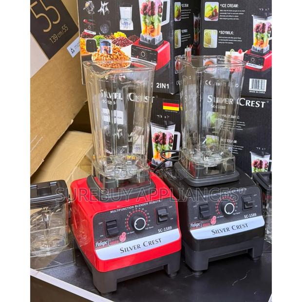 Silvercrest 2-in-1 Blender 4500w Heavy Duty With Grinder