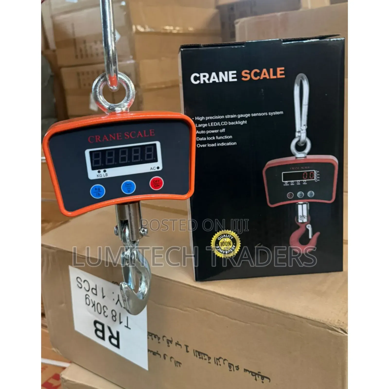 Mini Industrial Crane Scale For Warehouse- 500 Kilograms