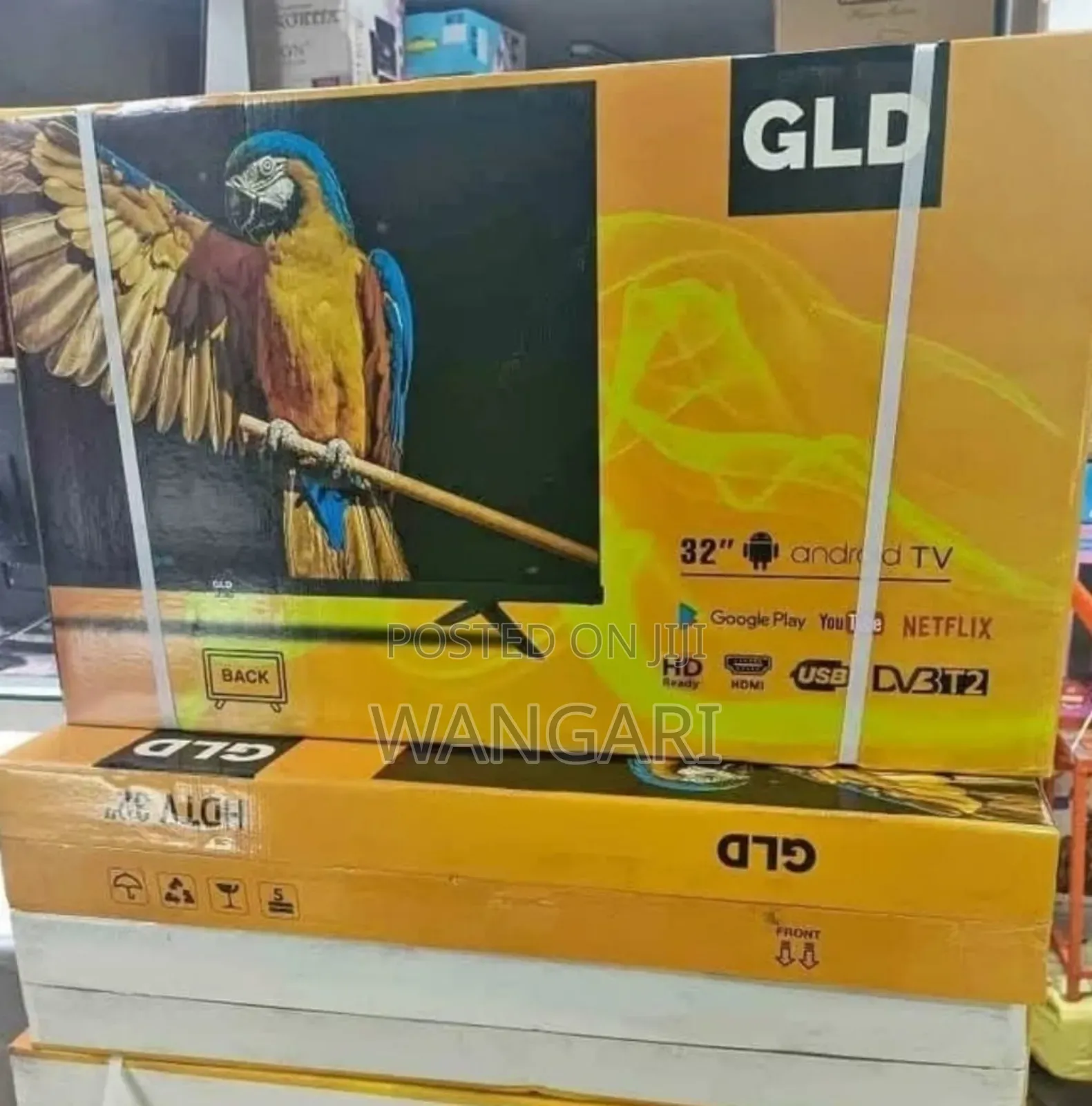 Frameless Design GLD 32 Inch Smart Tv