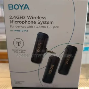 Boya Boya By-wm3t2-m2 2.4ghz Wireless Microphone System.