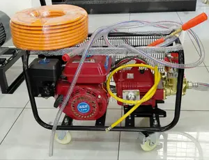 Aico Japan Trolley Sprayer Petrol 8hp Engine With 50m Hose Pipe