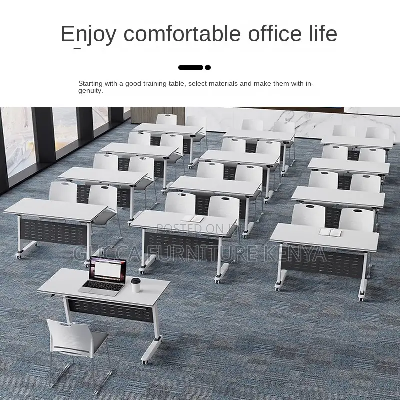 120cm Modern Foldable Office Meeting Table