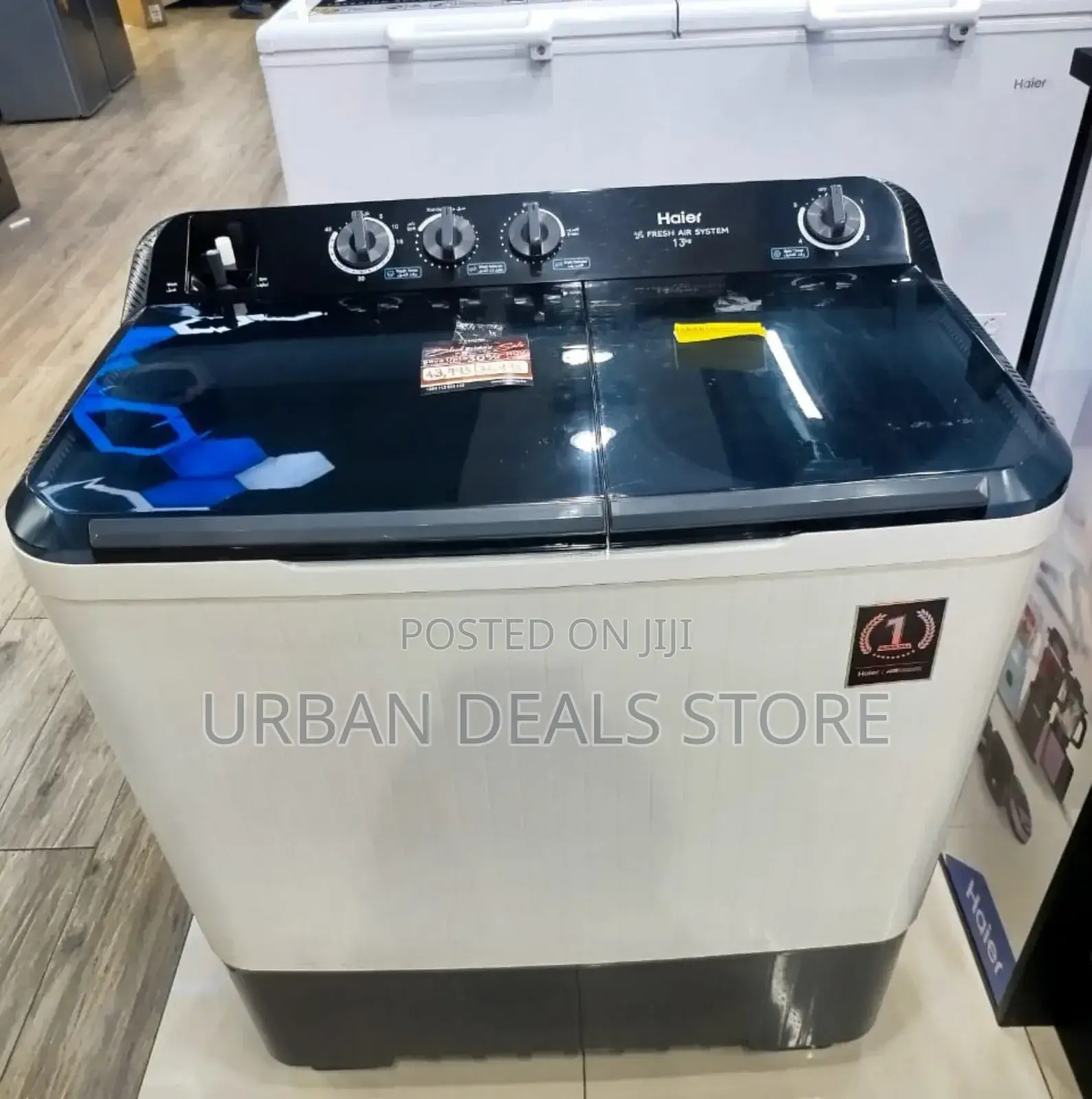 Haier 10kgs Twin Tub Semi Automatic Washing Machine