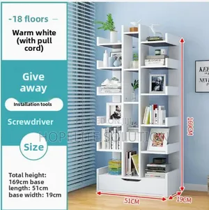 Multipurpose Book Shelf
