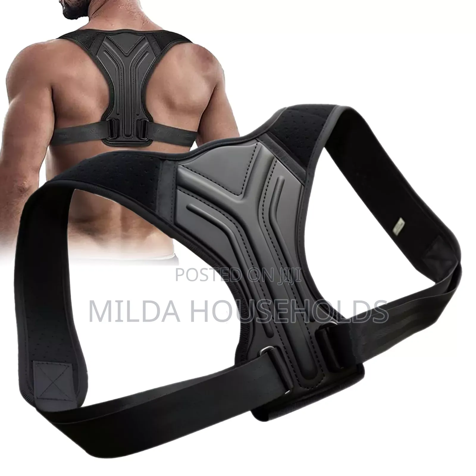 Adjustable Back Shoulder Posture Corrector Belt.