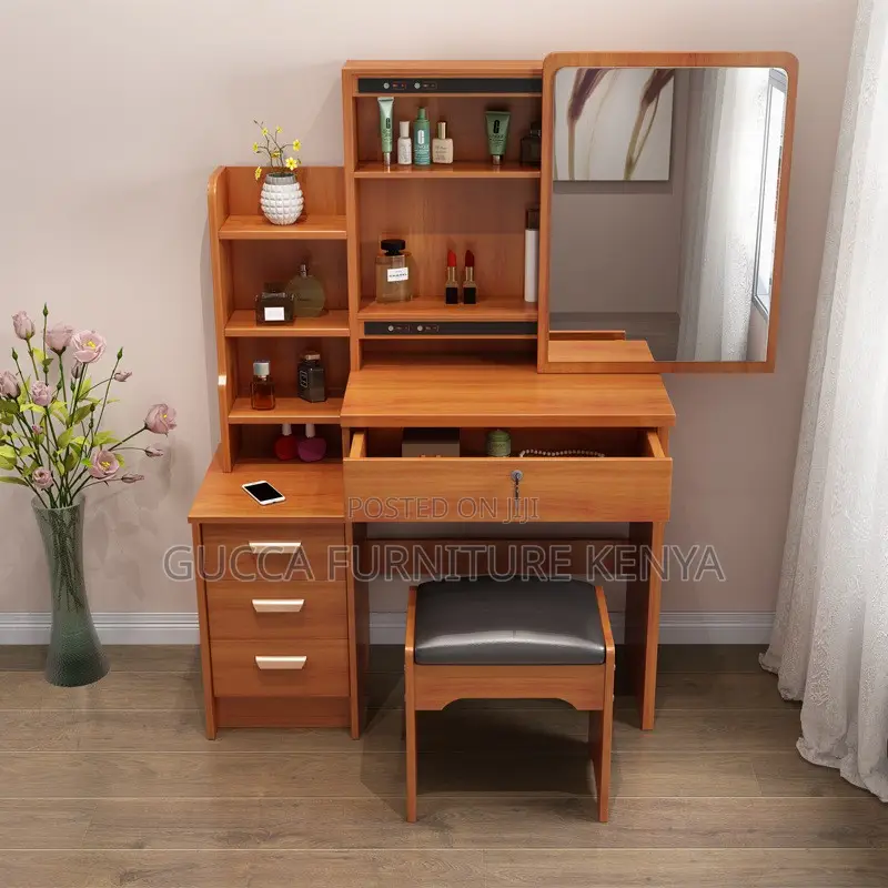 Brown Modern Bedroom Dressing Table