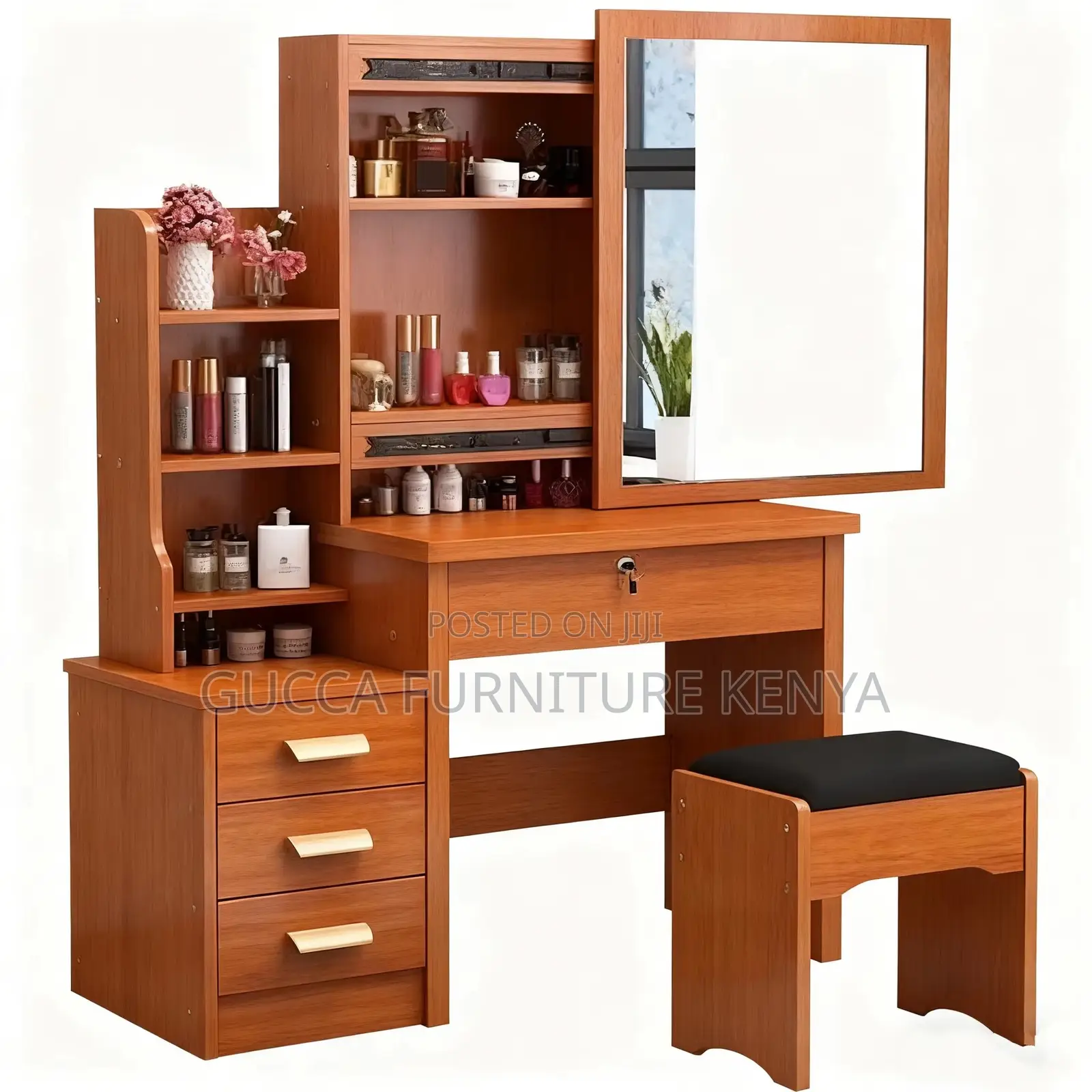 Brown Modern Bedroom Dressing Table