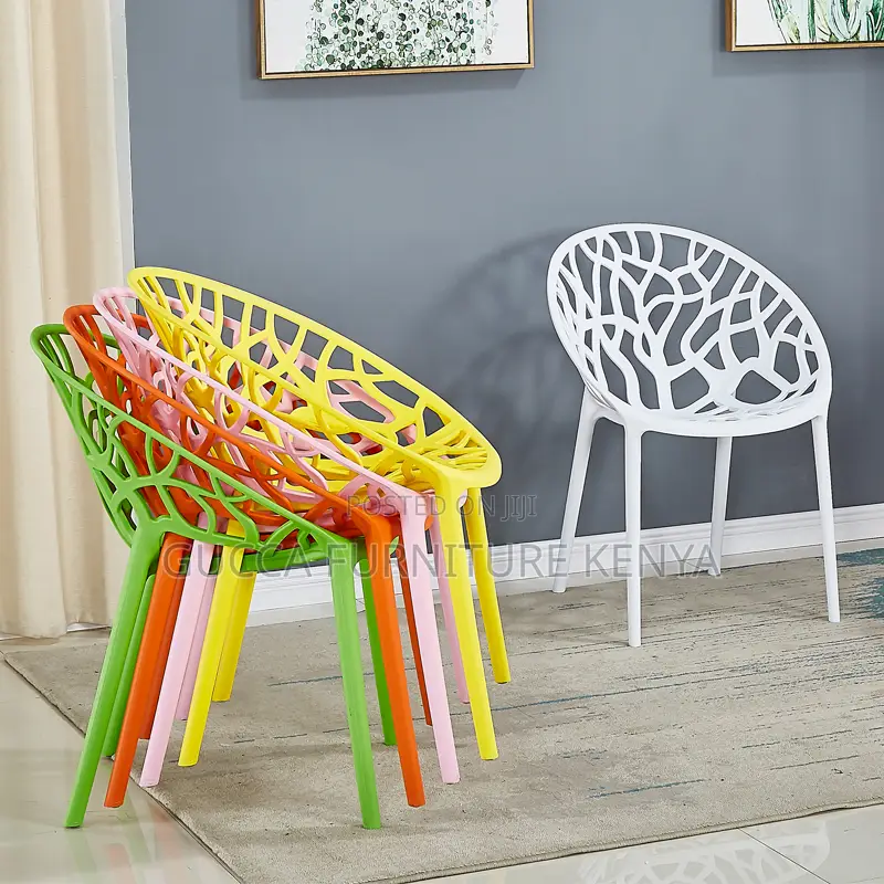 Modern Plastic Home Office Dining Chair