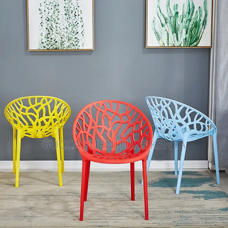 Modern Plastic Home Office Dining Chair
