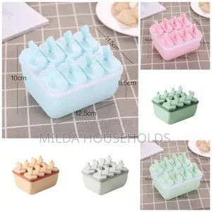 Popsicle Molds 8 Grid Ice Pop.
