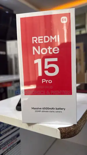 New Xiaomi Redmi Note 15 Pro 256 GB Black